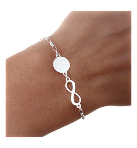 Pulsera infinito disco