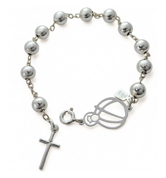 Pulsera Virgen de la Cabeza rosario
