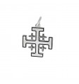 Colgante Cruz de Jerusalén