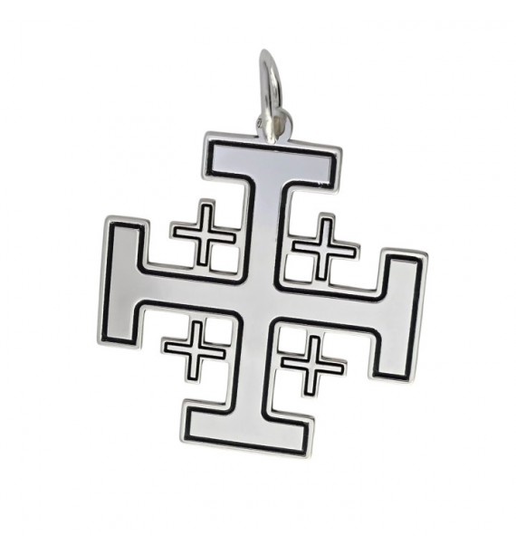 Colgante Cruz de Jerusalén