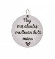 Colgante disco personalizado