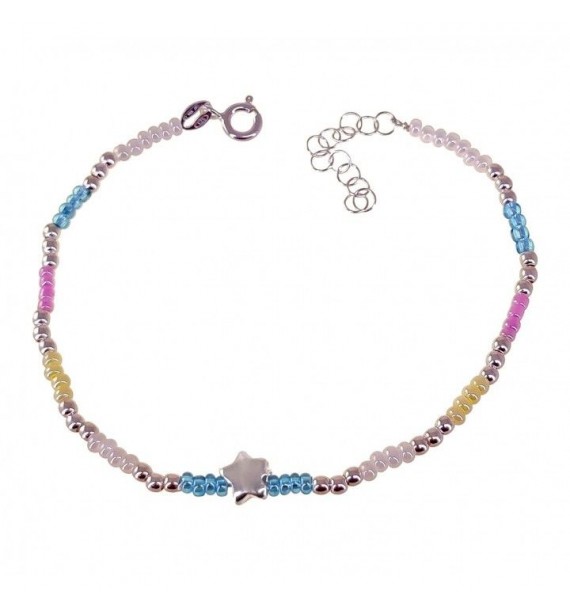 Pulsera piedra color estrella