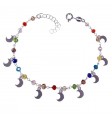 Pulsera piedra color lunas