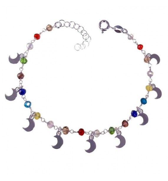 Pulsera piedra color lunas