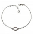 Pulsera rodio motivo