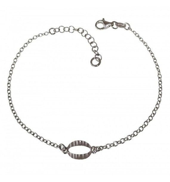 Pulsera rodio motivo