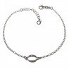 Pulsera rodio motivo