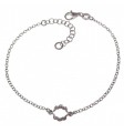 Pulsera rodio motivo