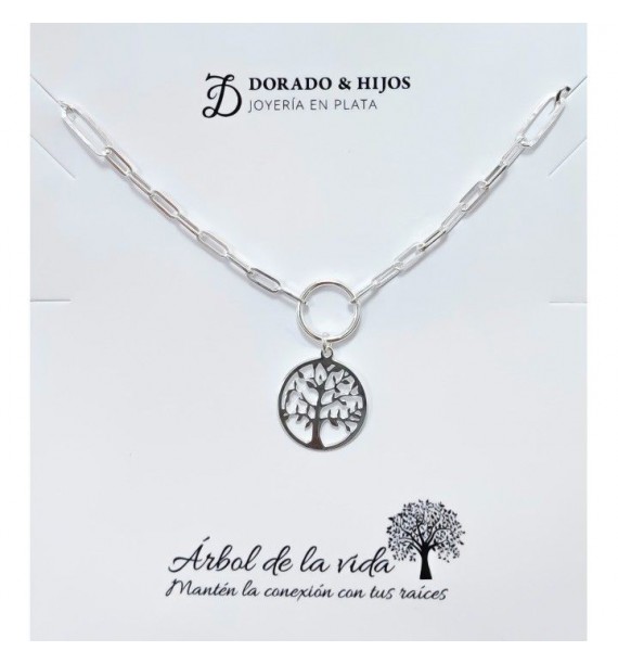 Gargantilla árbol de la vida