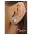 Pendiente calavera 