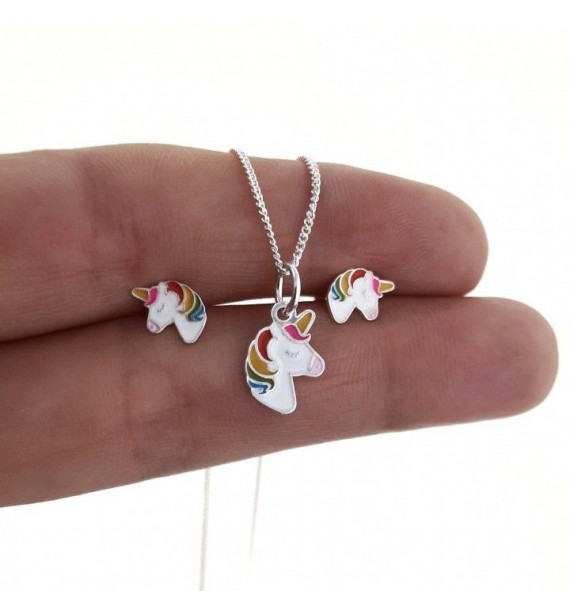 Juego unicornio esmalte