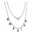Gargantilla personalizada cadena bolitas