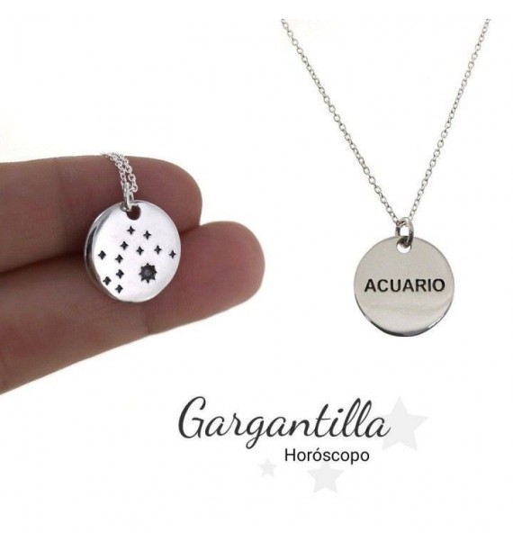Gargantilla horóscopo Acuario