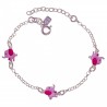 Pulsera infantil elefantes esmalte