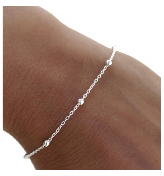 Pulsera cadena bolas
