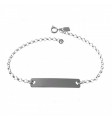 Pulsera chapa rolo