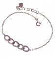 Pulsera microengaste rodio barbada