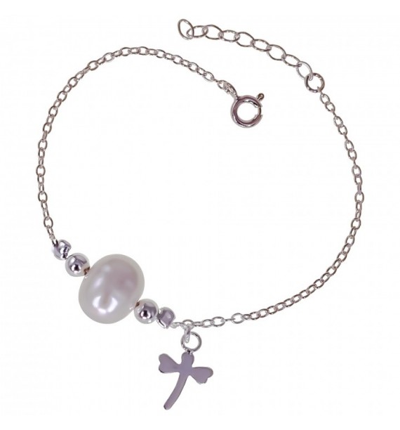 Pulsera perla libélula