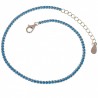 Pulsera circonitas agua marina