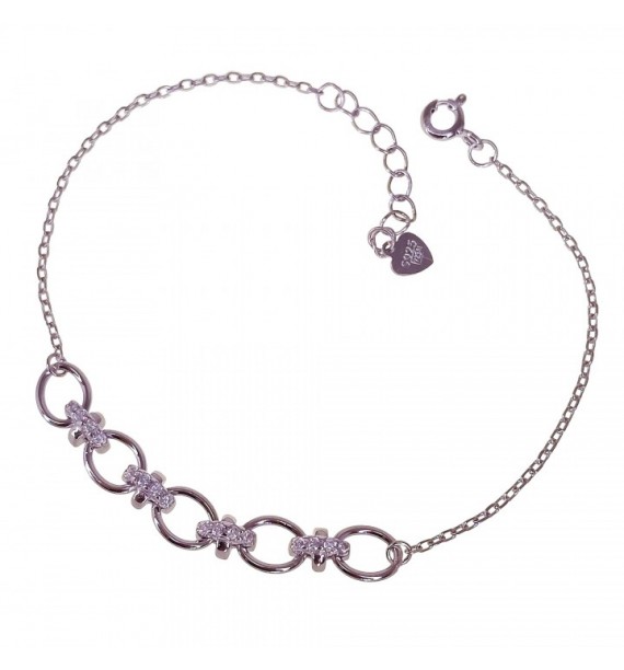Pulsera rodio microengaste