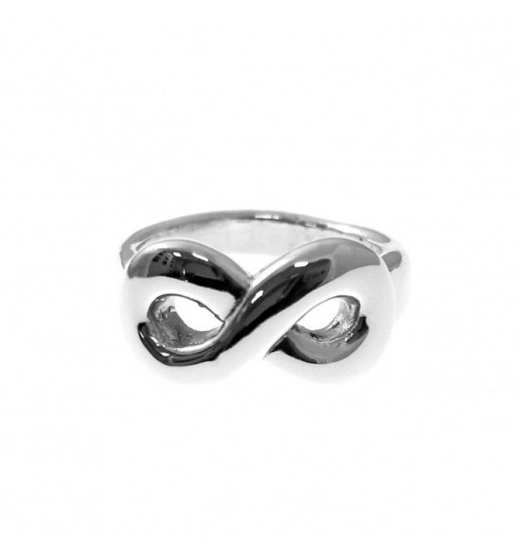 Sortija electroforming infinito