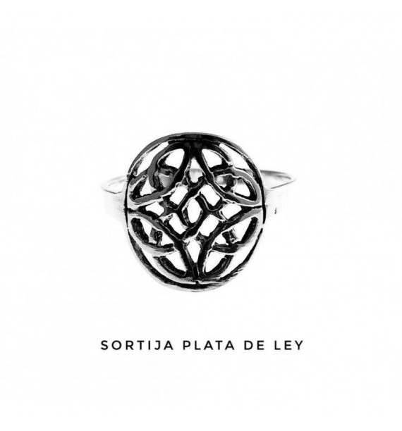 Sortija lisa oxidada