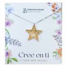Gargantilla swarovski estrella