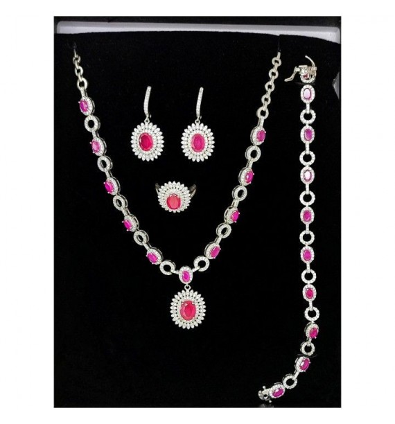 Juego completo circonita color
