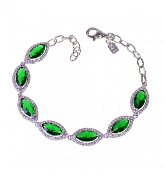 Pulsera circonita color