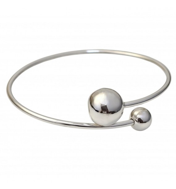 Pulsera rígida bolas
