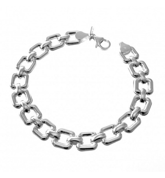 Pulsera estampada cuadros