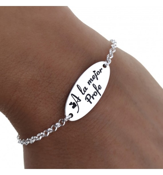 Pulsera " A la mejor profe "