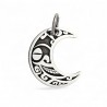 Colgante luna dibujo oxi