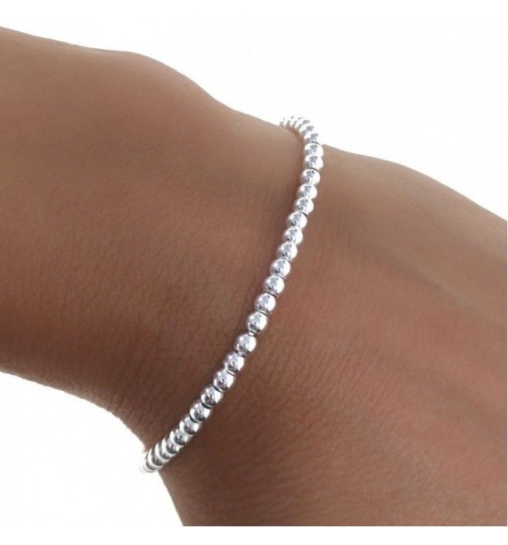 Pulsera bolas 3mm