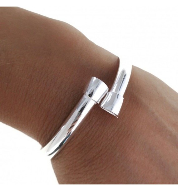 Pulsera media caña para colmillos