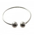 Pulsera tubo bolas 12mm