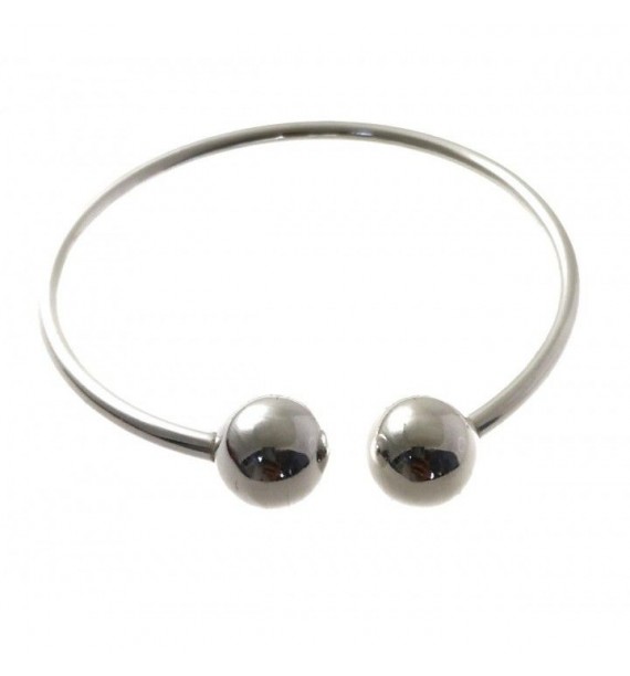 Pulsera tubo bolas 12mm