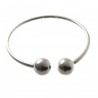 Pulsera tubo bolas 12mm