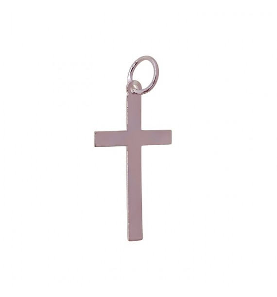 Colgante cruz liso