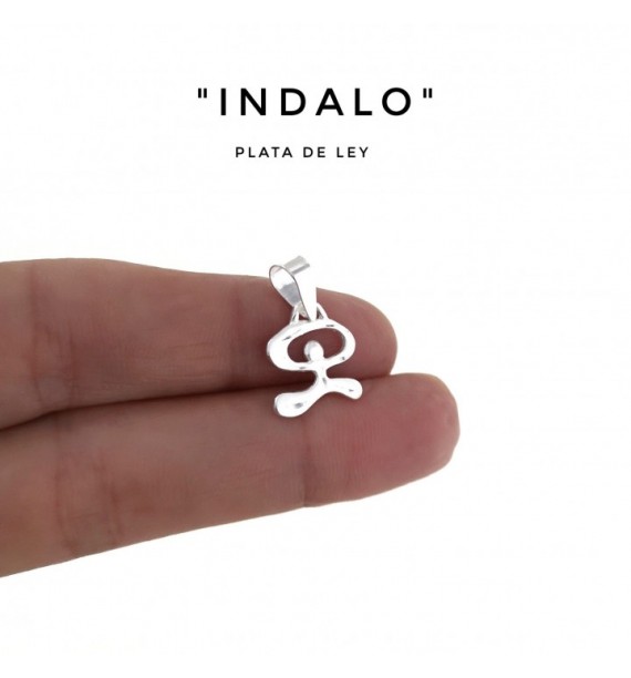 Colgante indalo tallado