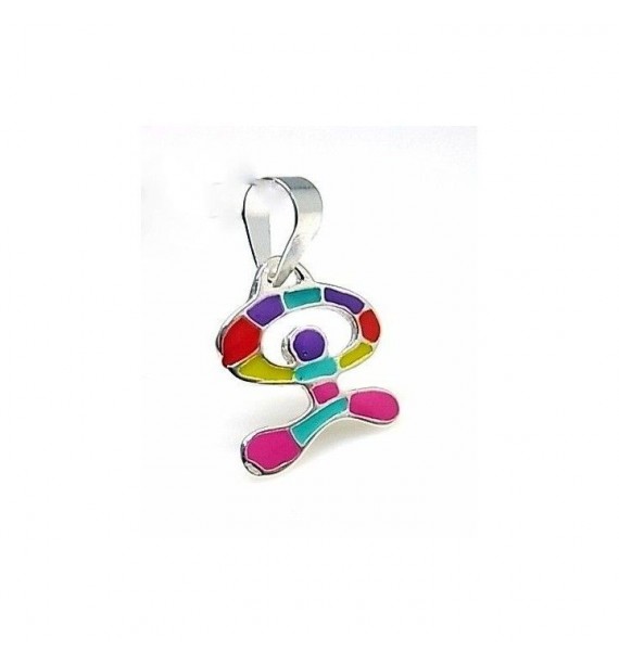 Colgante indalo esmalte pequeño