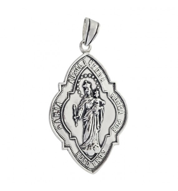Colgante medalla Mª Auxiliadora