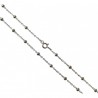 Cadena 45 cm bolitas combinada