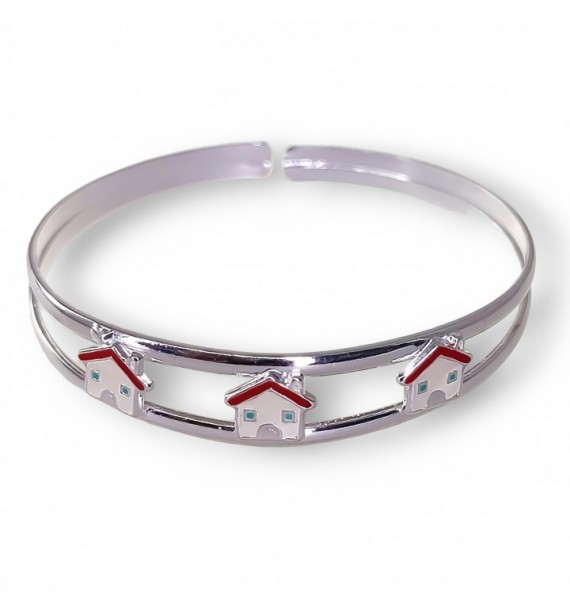 Brazalete casita esmalte