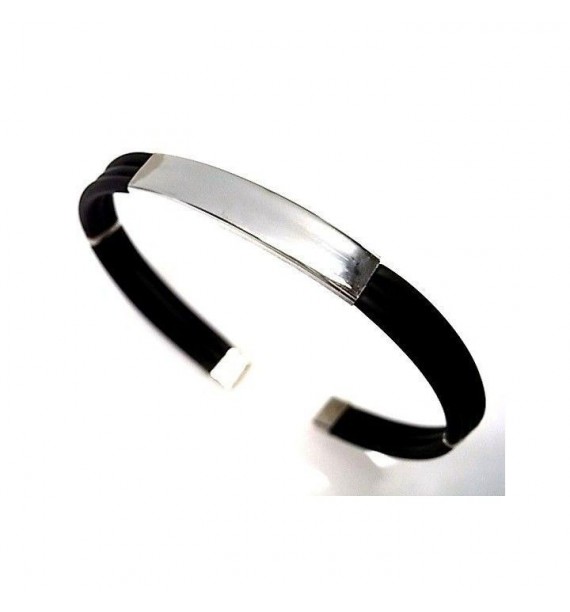 Pulsera caucho color