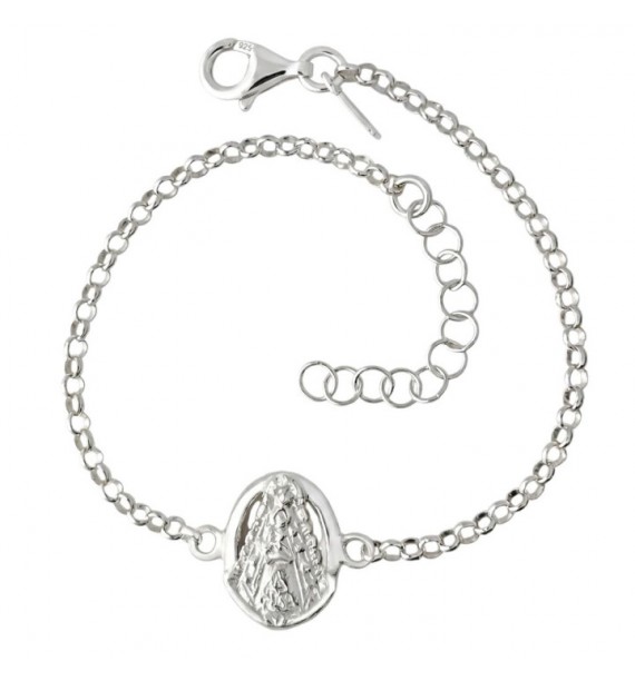Pulsera rolo Virgen del Rocío