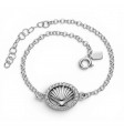 Pulsera concha Santiago circonitas