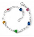 Pulsera tutifruti corazones