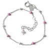 Pulsera infantil bolas esmalte