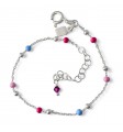 Pulsera infantil bolas color